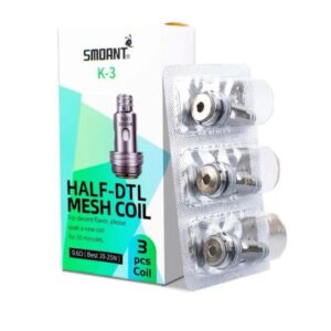 K-3 HALF-DTL MESH COIL 0.6 ohm