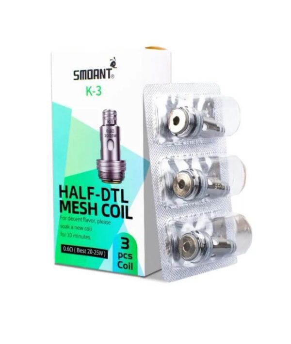 K-3 HALF-DTL MESH COIL 0.6 ohm