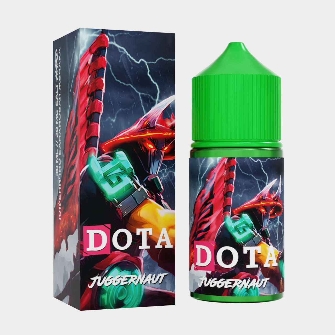 DOTA JUGGERNAUT (клубничное-банановая жвачка)