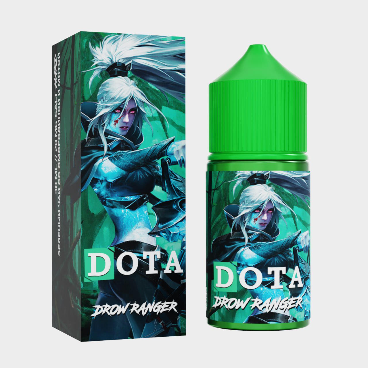 DOTA DROW RANGER (зелёный чай со смородиной, мятой)
