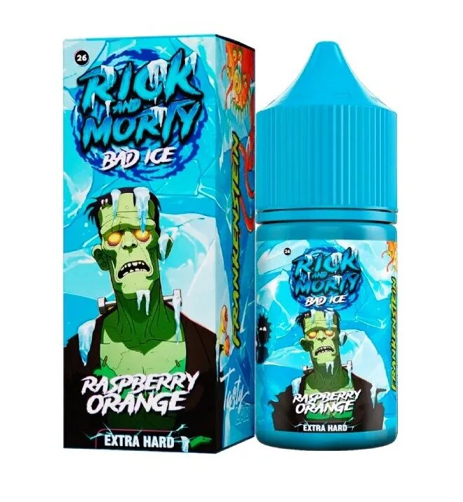 RICK AND MORTY BAD ICE (малина, апельсин)