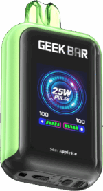 GEEK BAR WATT 20.000 (кислое яблоко, лёд)