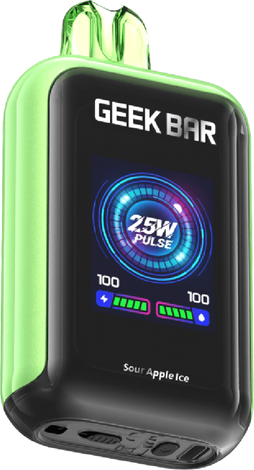 GEEK BAR WATT 20.000 (кислое яблоко, лёд)