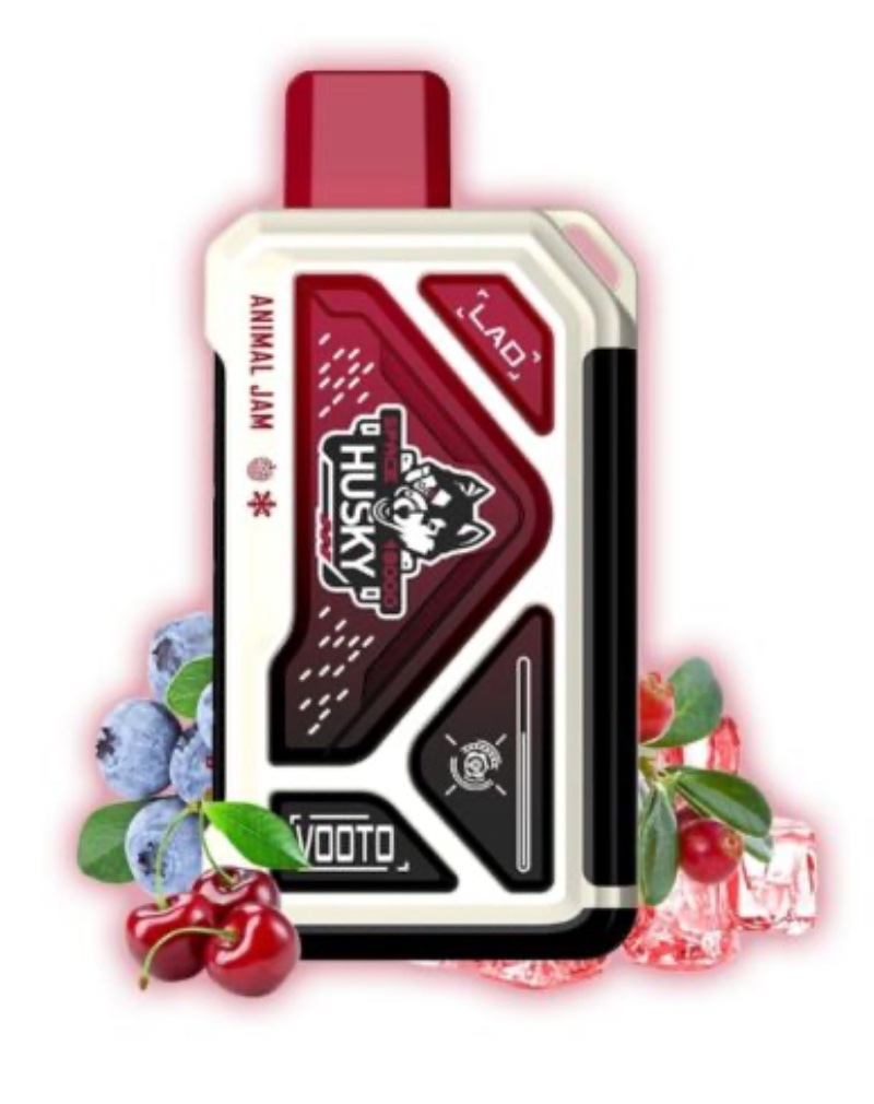 HUSKY SPACE 18.000 (малиновый джем, лесные ягоды, лёд)